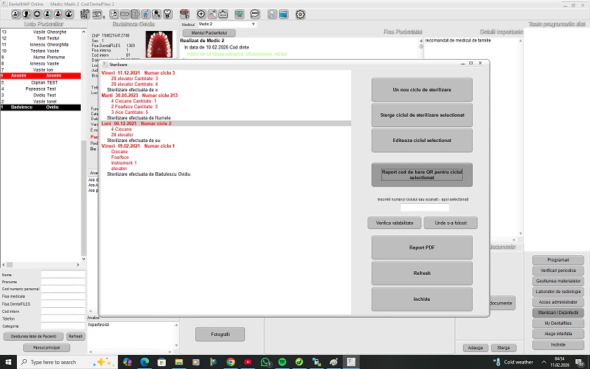Gestiunea sterilizarilor